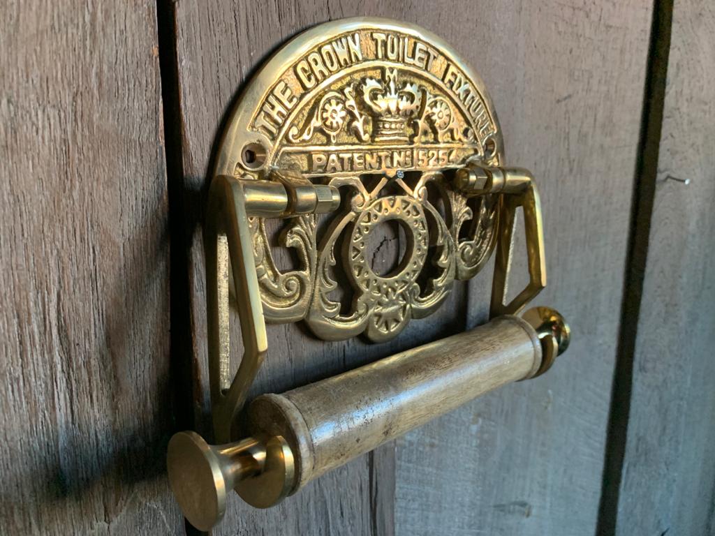 Brass Toilet Roll Holder