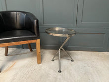 Load image into Gallery viewer, Designer Solid Nickel Side Table