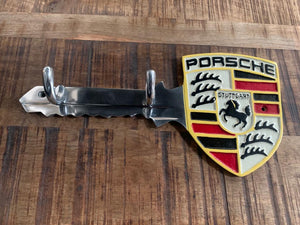 Cast Iron Porsche Sign
