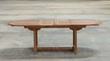 Load image into Gallery viewer, 9 Piece Teak Patio Set With Extending Table
