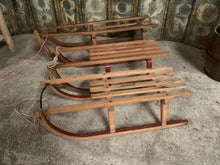 Load image into Gallery viewer, Original German Wooden Quality Sledge