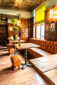 Teak Wood Paneled Room Paneling