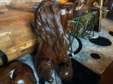 Load image into Gallery viewer, Brand New Highly Carved Wooden Lion