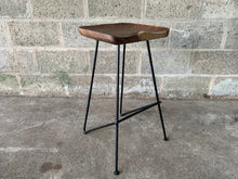 Load image into Gallery viewer, Vintage Industrial Bar Stool