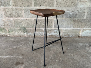 Vintage Industrial Bar Stool