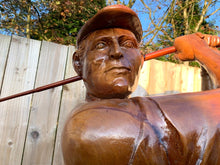 Load image into Gallery viewer, High Quality Hand Carved Wooden Golfer