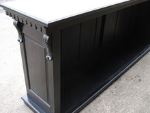 Load image into Gallery viewer, 2.6m Black Front Counter  &amp; Mirrored Back Bar (PRE ORDER NOW BACK IN STOCK 3 WEEKS)