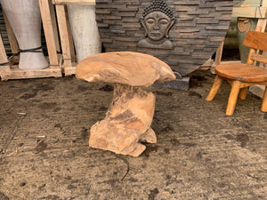 Driftwood Garden Mushroom