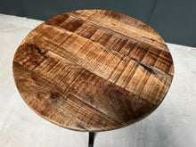 Load image into Gallery viewer, Cast Iron Industrial Adjustable Crank Table