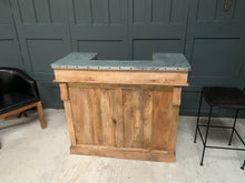 Load image into Gallery viewer, Rustic 1.2m Wide Fitted Home Bar Counter