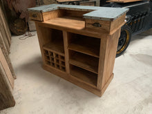 Load image into Gallery viewer, Rustic 1.2m Wide Fitted Home Bar Counter