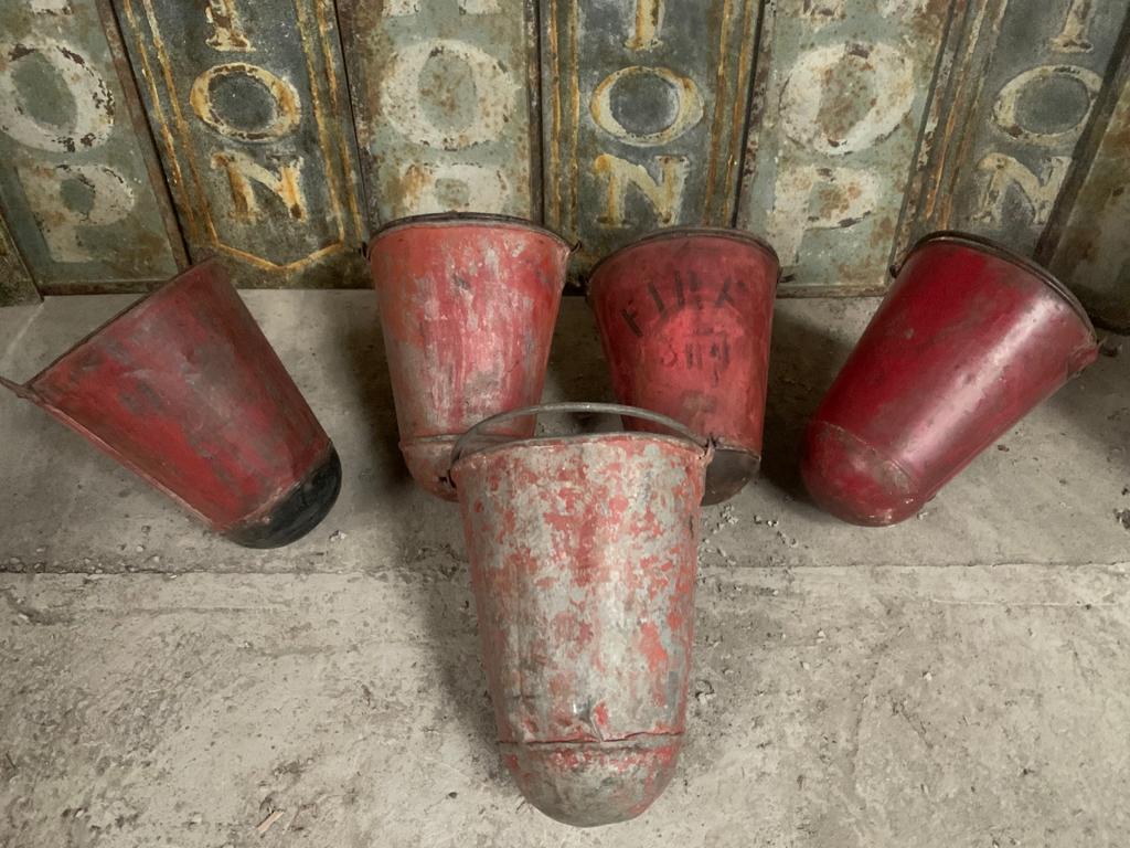 Antique Indian Fire Bucket