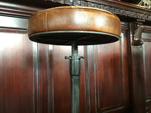 Load image into Gallery viewer, Industrial Scaffold Leather Bar Stool in Tan