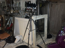 Load image into Gallery viewer, Large Heavy Nickel Tripod Search Light