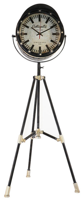 Tripod Stage Light Clock