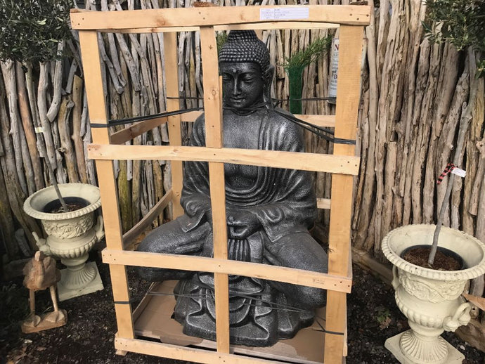 Massive Silver Buddha