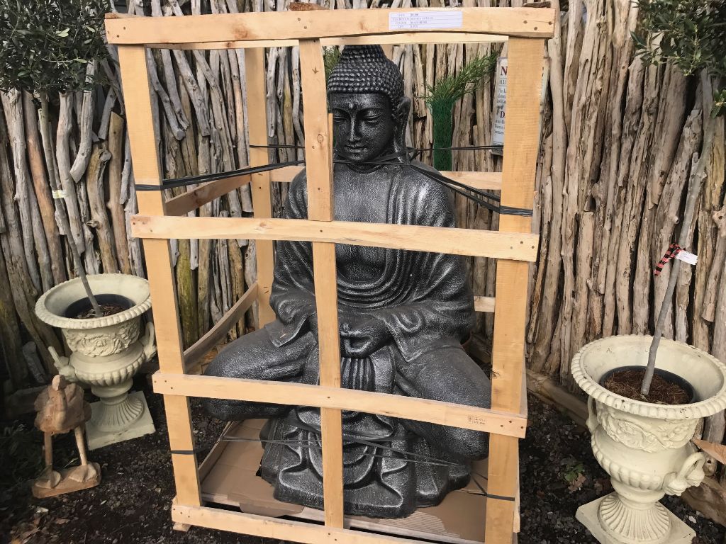 Massive Silver Buddha