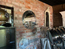 Load image into Gallery viewer, Massive 70cm Nickel Port Hole Mirror