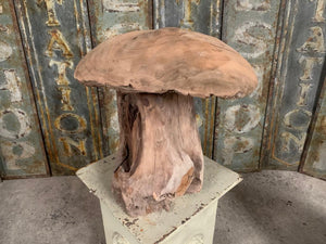 Driftwood Garden Mushroom