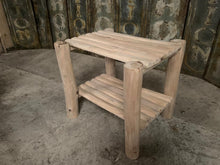 Load image into Gallery viewer, Rustic Outdoor Side Table