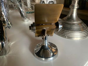 Nickel & Brass Phone Holder - Iphone & Android Compatible