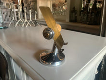 Load image into Gallery viewer, Nickel &amp; Brass Phone Holder - Iphone &amp; Android Compatible