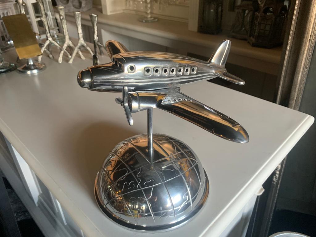 Nickel Aeroplane Figure