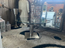 Load image into Gallery viewer, Solid Nickel Aeroplane Propeller Base Table