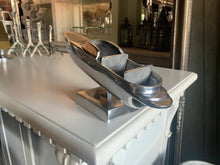 Load image into Gallery viewer, Nickel Speed Boat Ornament