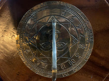 Load image into Gallery viewer, Solid Brass Sun Dial