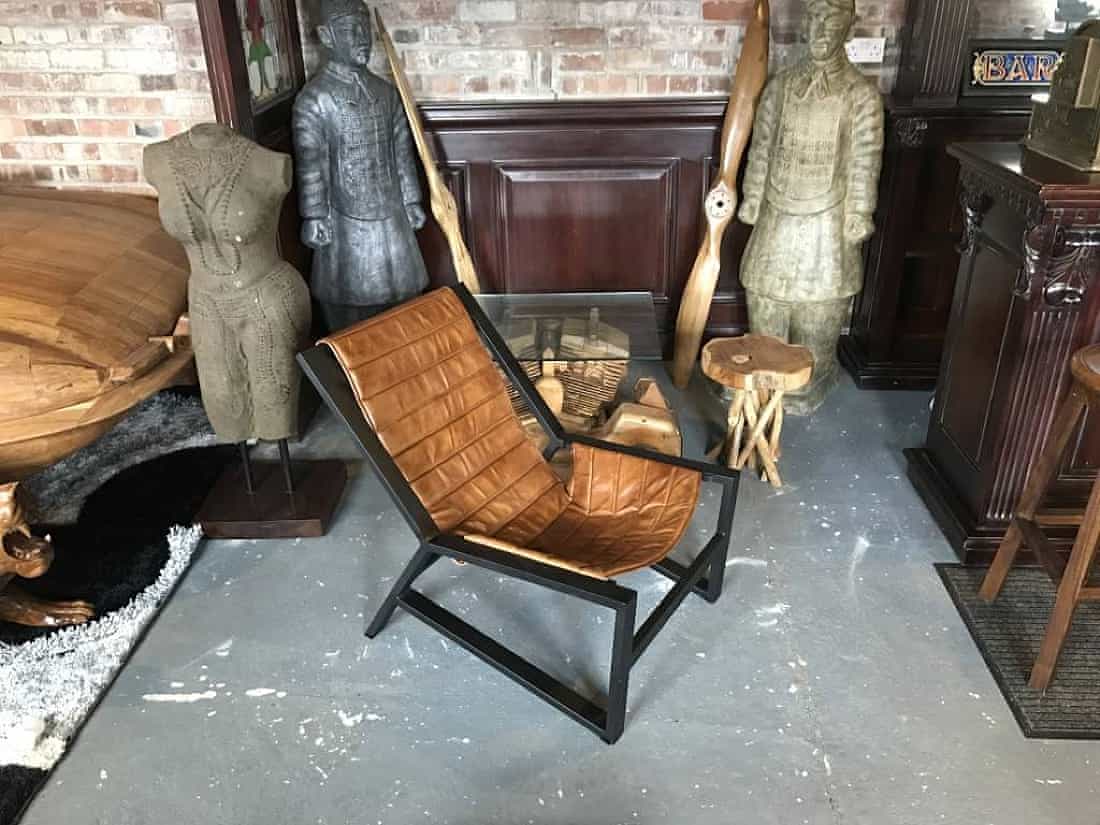 Tan Leather Chair