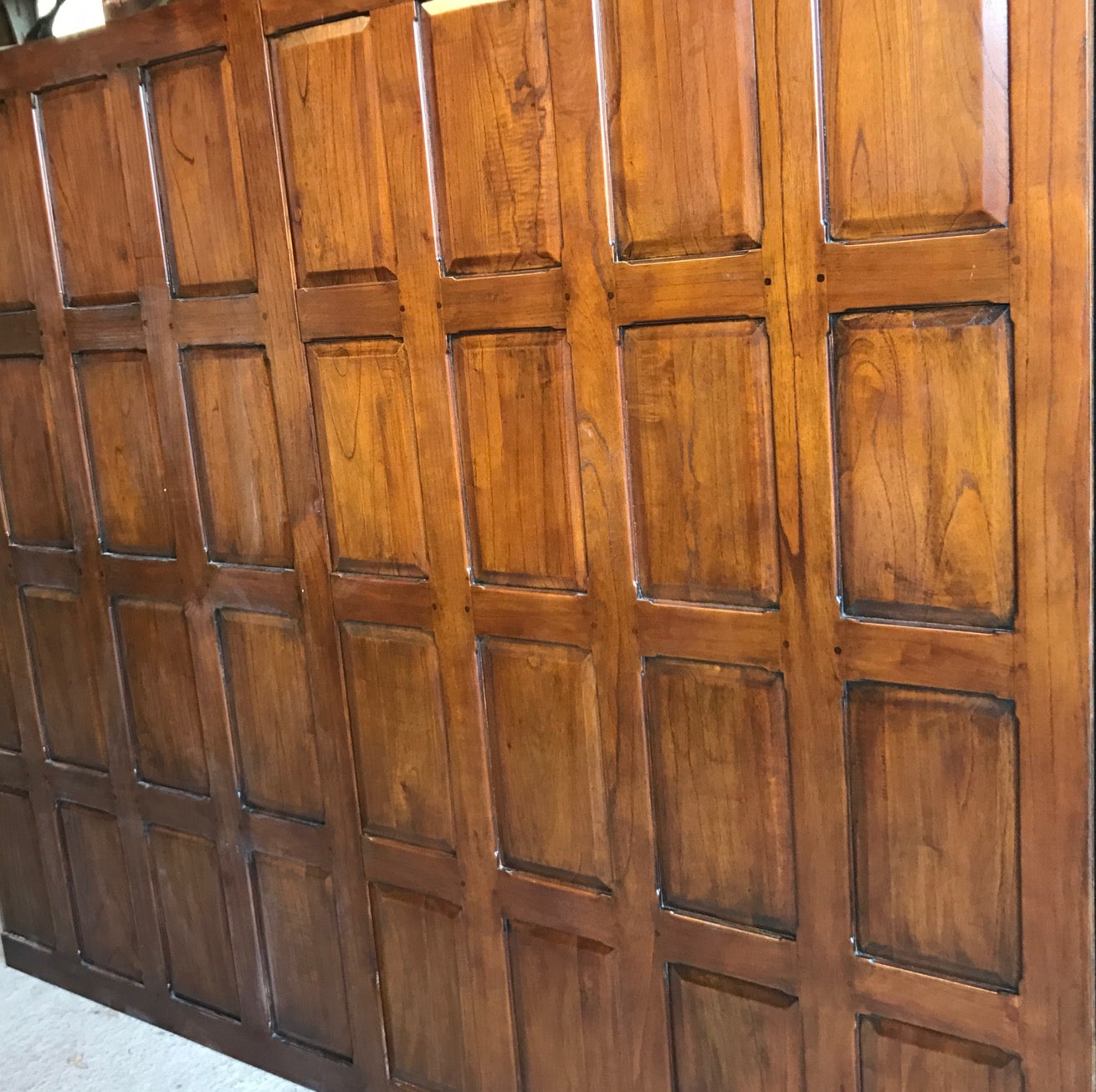 Teak Wood Paneled Room Paneling – John Cowell Limited
