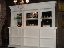 Load image into Gallery viewer, 2.6m White Front Counter &amp; Mirrored Back Bar